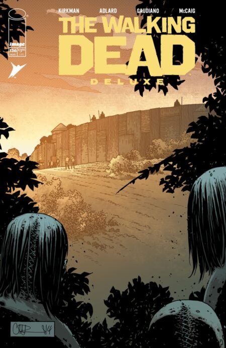 Walking Dead Deluxe Cvr B Charlie Adlard And Mave Mccaig Var #136