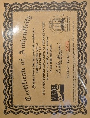 Daredevil #1 Dynamic Forces Exclusive - Imagem 2