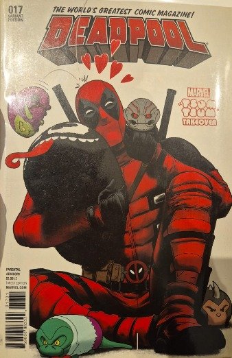 Deadpool #17 Cover Javier Rodriguez