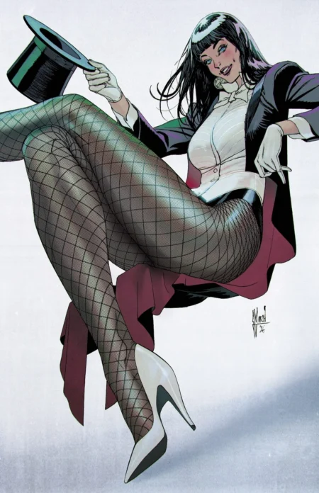 Zatanna Cvr C Guillem March Card Stock Var #2