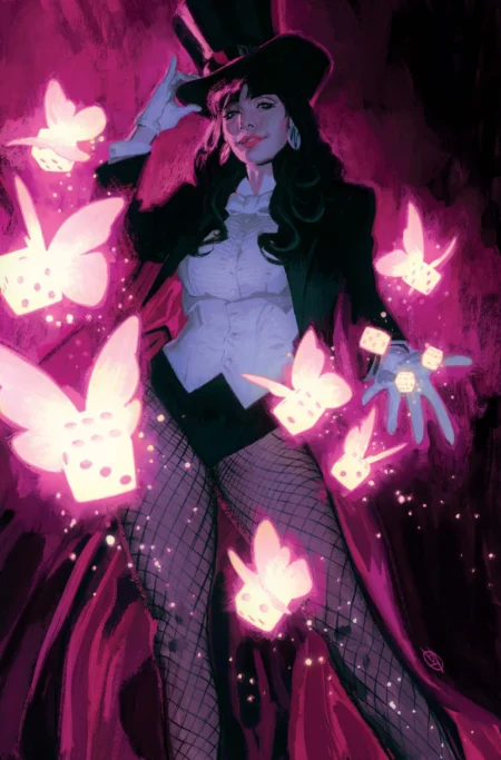 Zatanna Cvr B David Talaski Card Stock Var #2