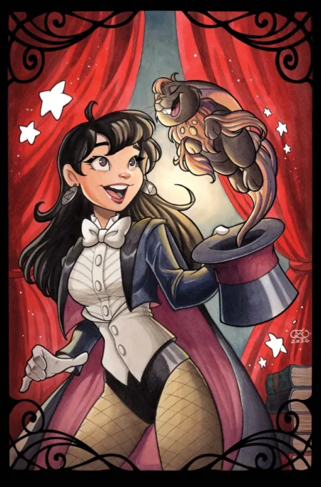 Zatanna Cvr D Chrissie Zullo-Uminga Card Stock Var #3