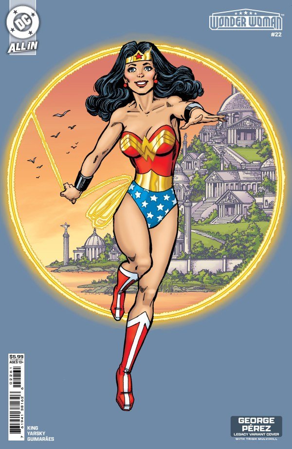 Wonder Woman #22 Cover George Perez