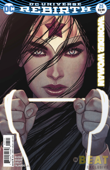 Wonder Woman #25 Cover Jenny Frison