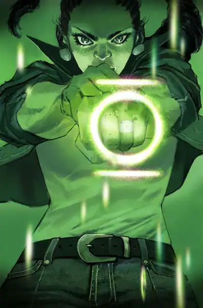 Absolute Green Lantern Cvr C Eric Canete Card Stock Var #16
