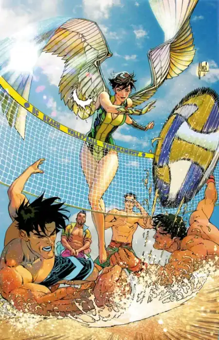 DCs Hawk-Girl Summer Cvr A Guillem March #1