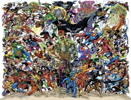 Jla/Avengers Facsimile Edition Cvr A Wraparound Cover #3