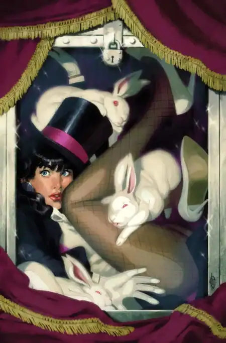 Zatanna Cvr D David Talaski Card Stock Var #4