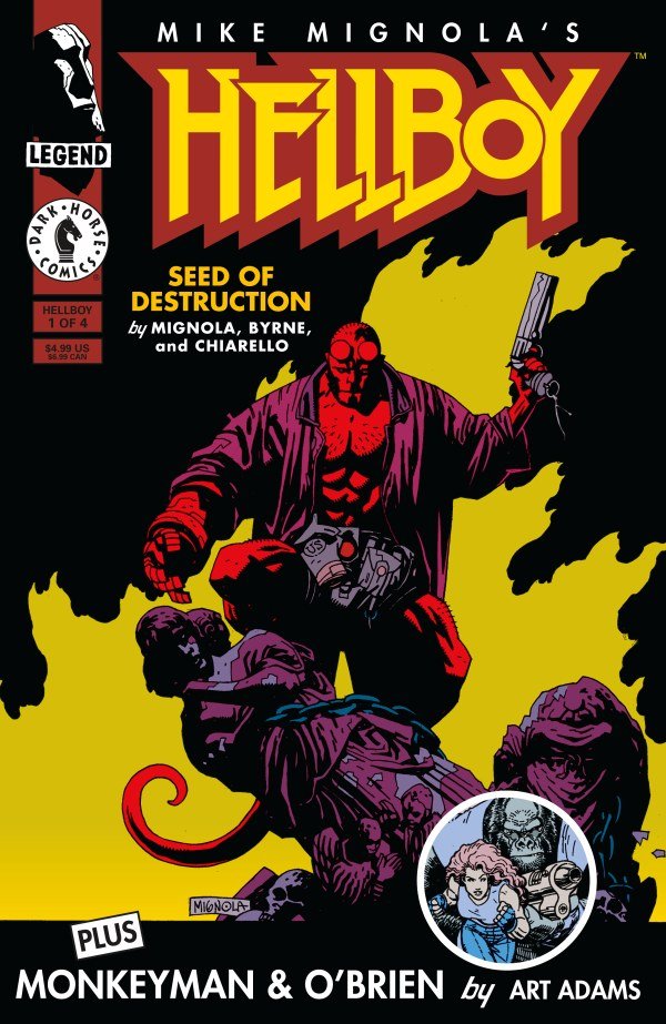 Hellboy: Seed Of Destruction Facsimile Edition Cvr A Mike Mignola #1