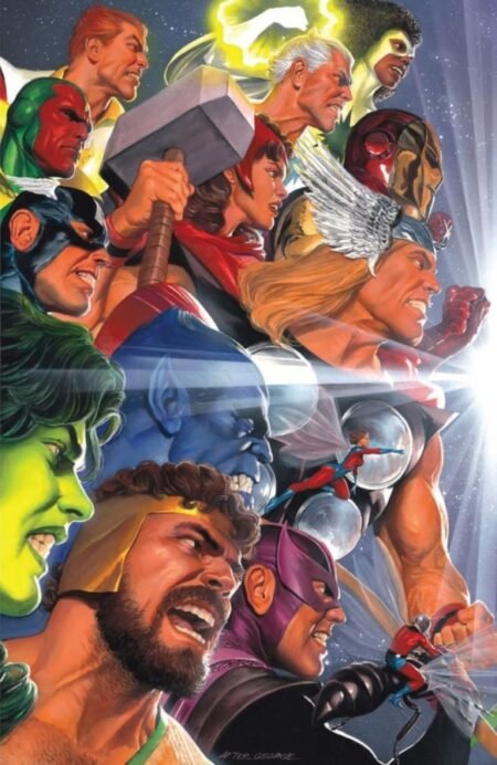 JLA/Avengers Facsimile Edition Alex Ross 2-Part Connecting Variant A #3