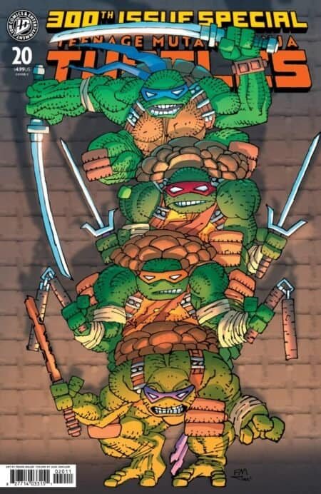 Teenage Mutant Ninja Turtles #20: 300th Issue Special Variant C #20