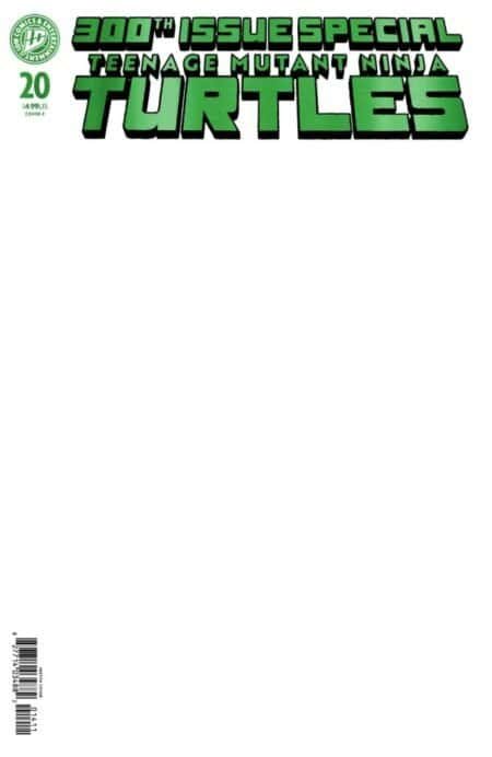 Teenage Mutant Ninja Turtles #20: 300th Issue Special: G Foil #20