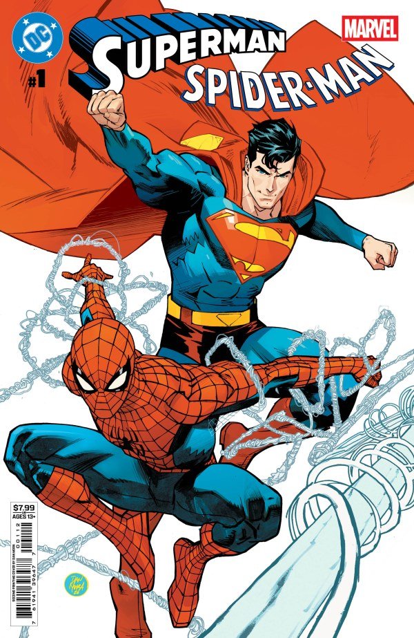 Dc Marvel Superman Spider-Man #1 2nd Printing Dan Mora