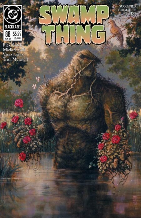 Swamp Thing 1989 Second Printing Cvr B Michael Zulli Card Stock Var #1