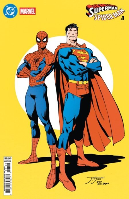 Dc Marvel Superman Spider-Man 2nd Printing Jorge Jiménez
