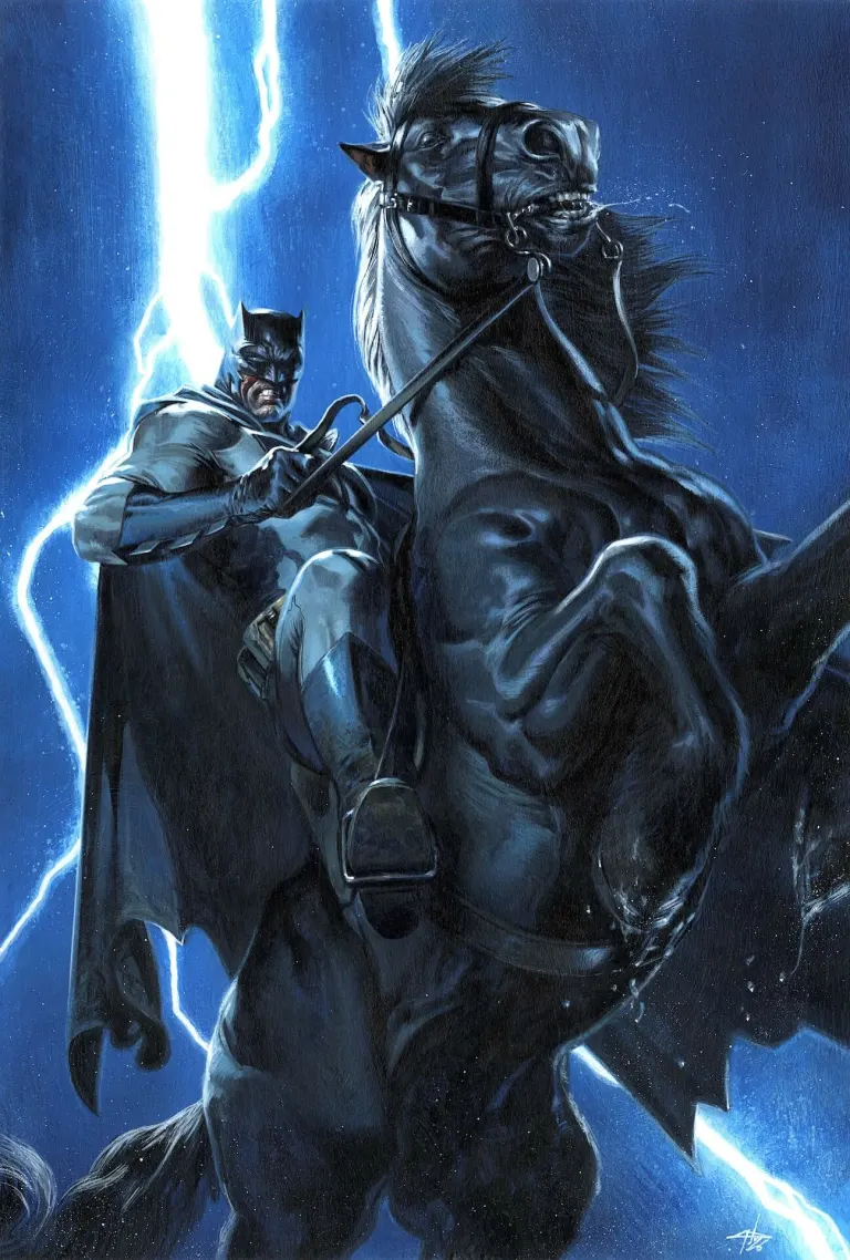 Absolute Batman Cvr E Gabriele Dell Otto Dark Knight Returns 40th Anniversary Card Stock Var #23E