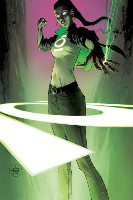 Absolute Green Lantern Cvr B Andrew Robinson Card Stock Var #17B