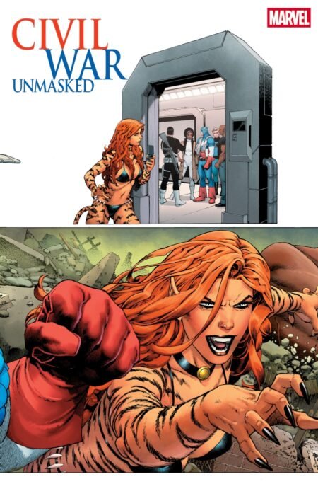 Civil War: Unmasked Cvr B Paulo Siqueira 5-Part Connecting Variant #4B