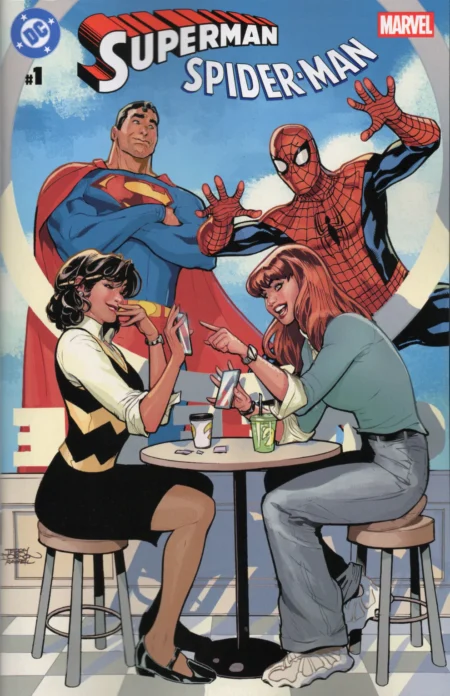 Dc Marvel Superman Spider-Man Cvr Terry Dodson #1