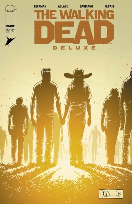 Walking Dead Deluxe Cvr B Charlie Adlard And Dave Mccaig Var #143B