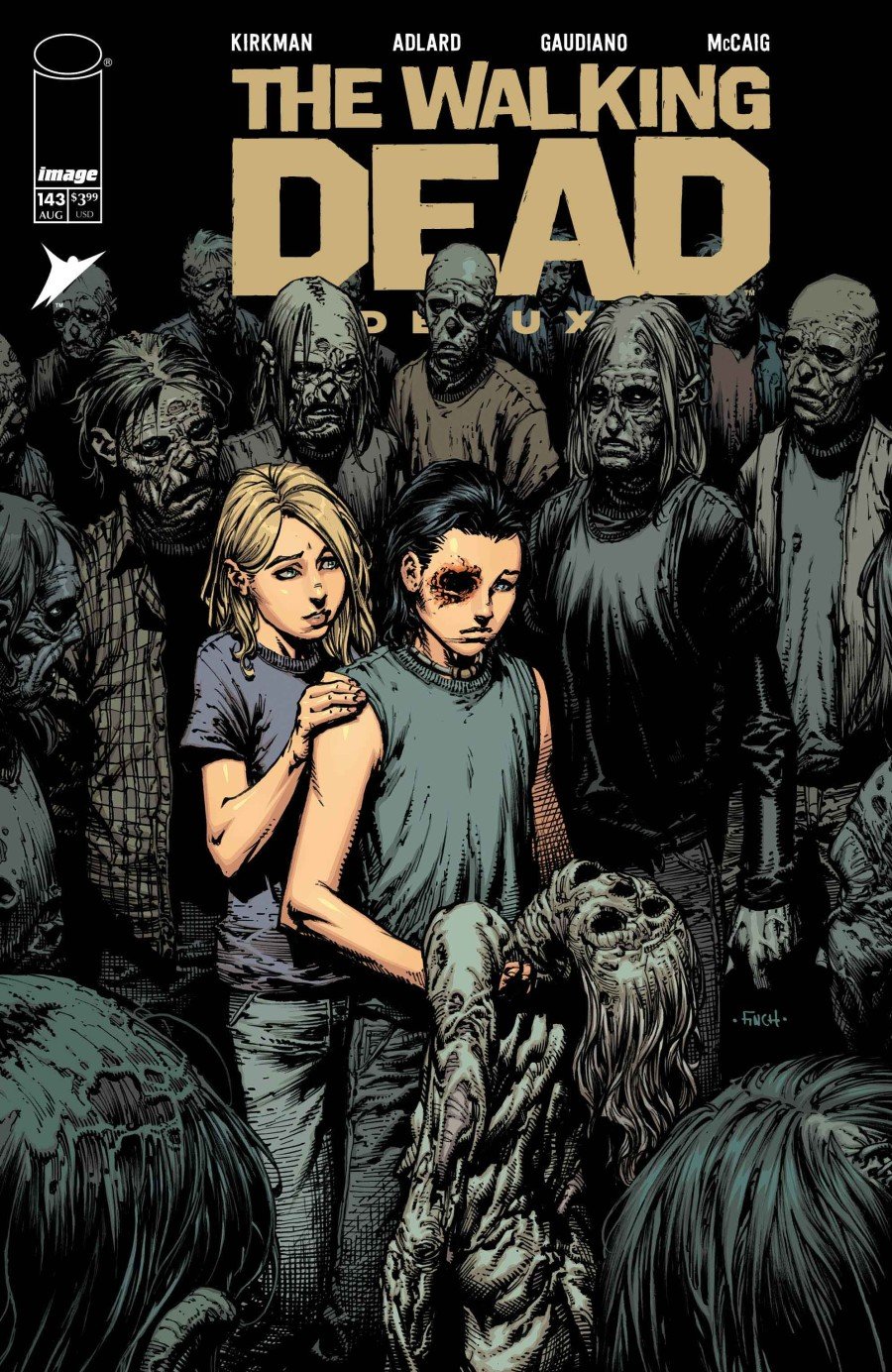 Walking Dead Deluxe Cvr A David Finch And Dave Mccaig #143A