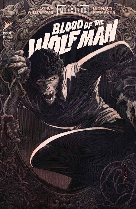 Universal Monsters Blood Of The Wolf Man Cvr B Evan Cagle Var #3B