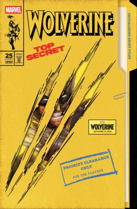 Wolverine Cvr D Jock Wolverine Game Variant #25D