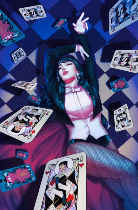 Zatanna Cvr D Nimit Malavia Card Stock Var #5D
