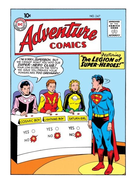Adventure Comics Facsimile Edition Cvr B Blank Card Stock Var #247B