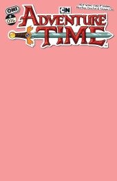 Adventure Time Cvr C Blank Sketch Var #16C