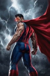 Adventures Of Superman Book Of El Cvr B Lucio Parrillo Card Stock Var #11B