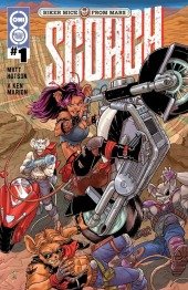 Biker Mice From Mars Scorch Cvr C Aj Jothikumar Var #1C
