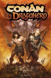 Conan And Dragonero Cvr B Lorenzo Nuti Var #4B