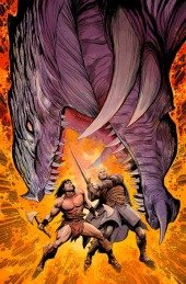 Conan And Dragonero Cvr C Patch Zircher Virgin Cardstock Var #4C