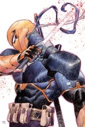 Deathstroke The Terminator Cvr C Dike Ruan Card Stock Var #6C