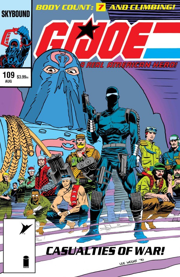 Gi Joe A Real American Hero Hama Files Edition Cvr A Lee Weeks #109A