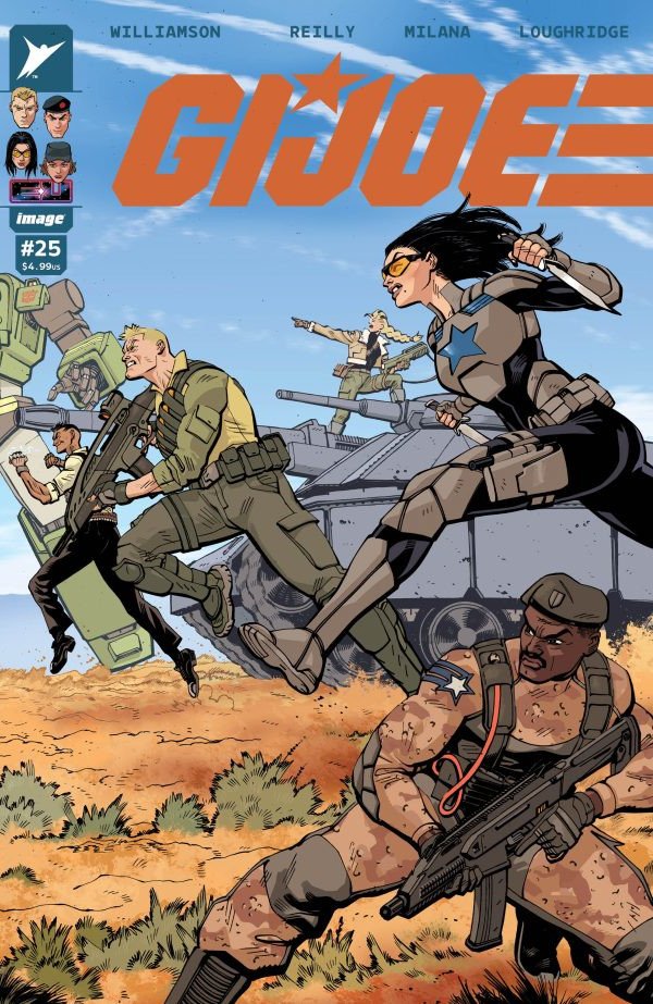 Gi Joe Cvr A Tom Reilly Wraparound #25A