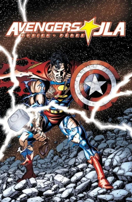 Avengers Jla Facsimile Edition Cvr A George Perez Wraparound #4A