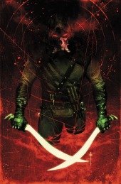 Absolute Green Arrow Cvr C Sebastian Fiumara Card Stock Var #5C