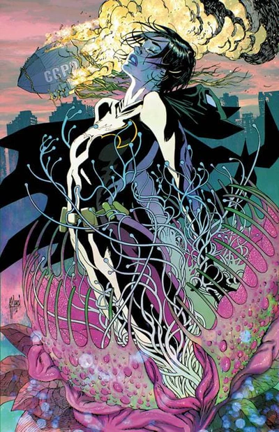 Batgirl Cvr C Guillem March Bad Seeds Spot Foil Var #23C