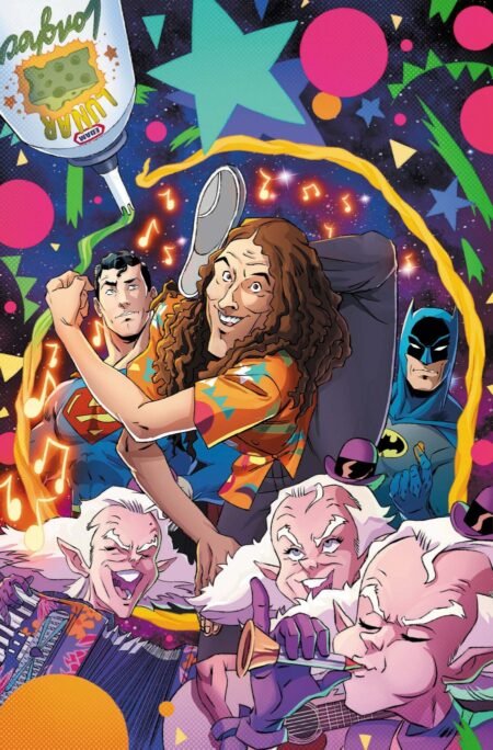 Batman Superman Weird Al Worlds Weirdest Cvr A Dan Schoening #1A