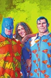 Batman Superman Weird Al Worlds Weirdest Cvr B Mark Spears Card Stock Var #1B