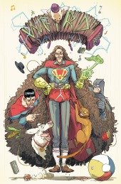 Batman Superman Weird Al Worlds Weirdest Cvr C Riley Rossmo Card Stock Var #1C
