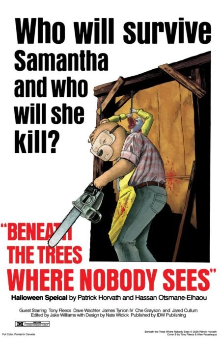 Beneath The Trees Where Nobody Sees Halloween Special Variant B #1B