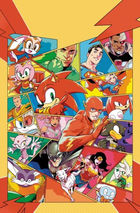 Dc X Sonic The Hedgehog Metal Legion Cvr A Pablo M Collar #5A