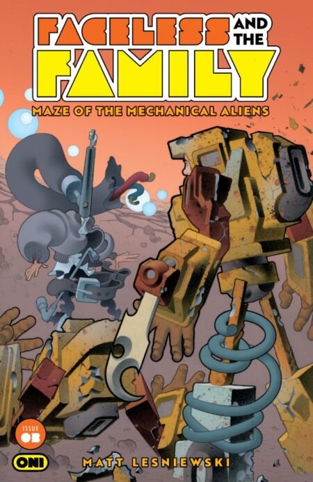 Faceless And The Family Maze Of The Mechanical Aliens Cvr A Matt Lesniewski #3A