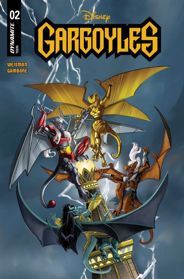 Gargoyles Cvr C Frank Paur Var #2C
