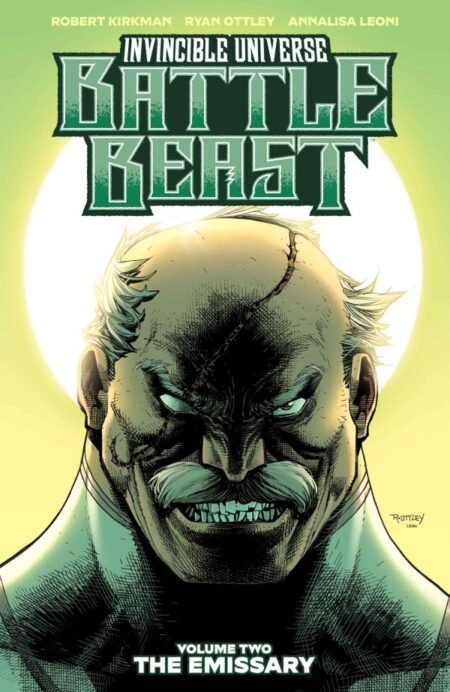 Invincible Universe Battle Beast Tp Vol 02 Direct Market Exclusive Ryan Ottley And Annalisa Leoni Cvr #2
