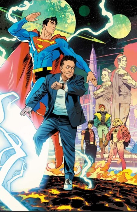 Legion Of Super-Heroes Cvr H Dan Mora Michael J Fox Cameo Card Stock Var #1H