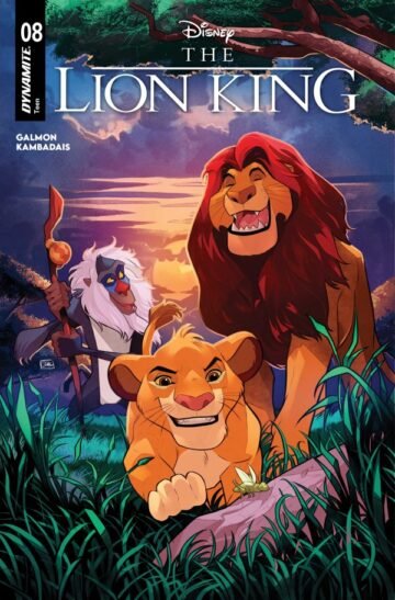 Lion King Cvr A Edwin Galmon #8A